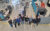 Gruppenfoto von Mitarbeitenden des Anwendungs- und Transferzentrums Digital Resilience Xchange (DiReX) und des Instituts für Produktionsmanagement, Technologie und Werkzeugmaschinen (PTW) in der Forschungs- und Lernfabrik FlowFactory der Technischen Universität Darmstadt.